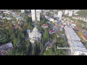 Армянская церковь Сурб Рипсиме . Вид с высоты птичьего полета