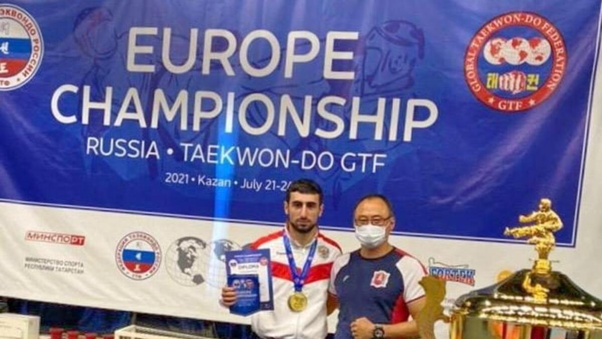 Рубен Манташян удостоился золотой медали в Казани