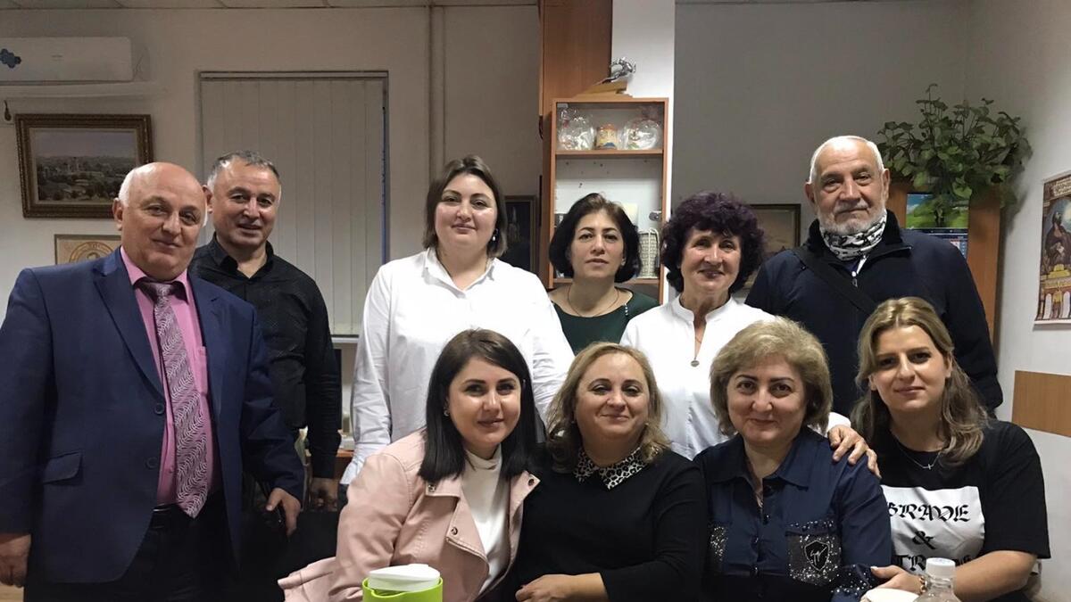 Коллектив Армянской школы награжден почетными грамотами