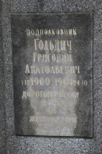 Гольдич Григорий Анатольевич  01.12.1900-24.10.1954