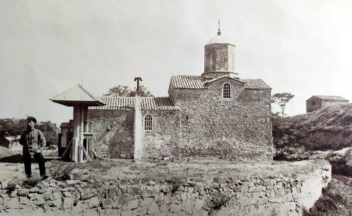Фото.Феодосия, Карантин. 1907 г. Церковь Иоанна Предтечи.