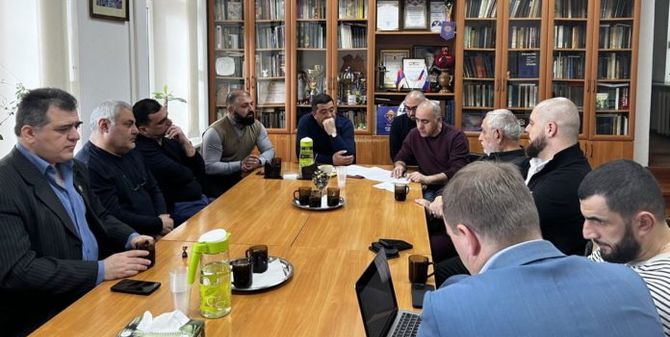 Заседание Правления Симферопольской армянской общины