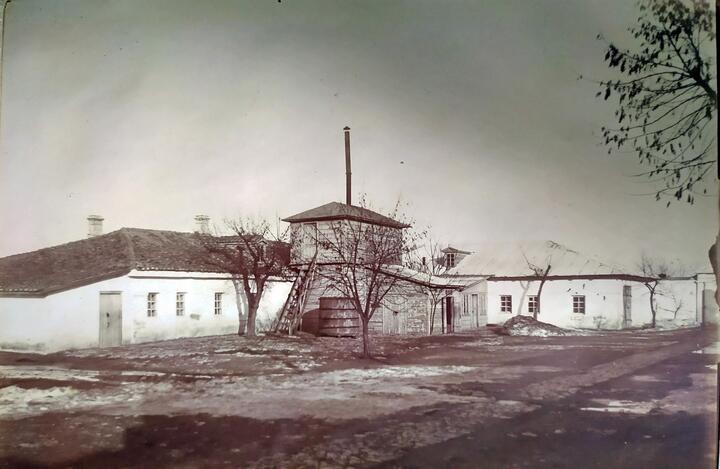 Фото. Феодосия, Карантин. Карантинные постройки. 1907 г.