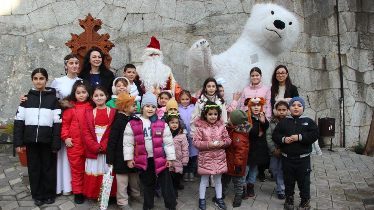 Новый год в Воскресной армянской школе г.Ялта