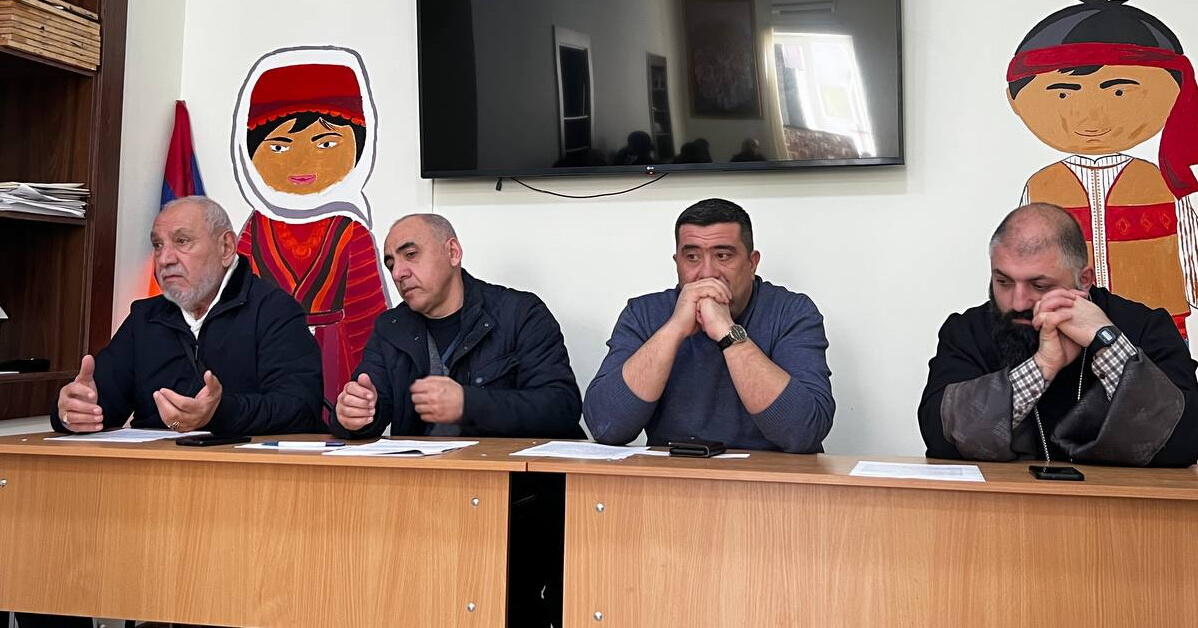 Заседание Национального совета Крымского армянского общества