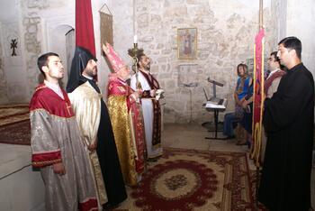 Праздник "Вардавар 2014" армяне Крыма  в монастыре Сурб Хач DSC09378