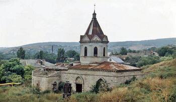Феодосия. Храм Сурб Геворг Церковь Святого Георгия в 2010 году. Вид с северо-запада