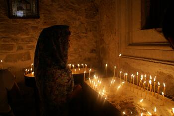 Праздник "Вардавар 2015" отметили армяне Крыма  в монастыре Сурб Хач DSC02484