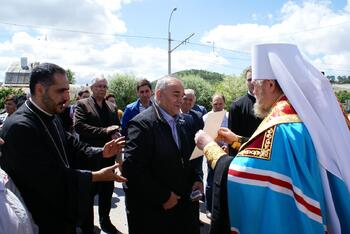 Освящение поклонного креста в селах Лозовое и Перевальное DSC04882