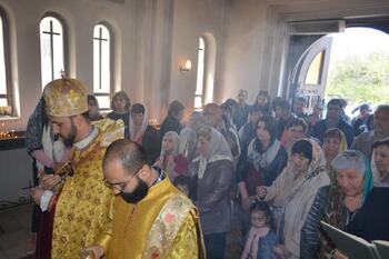 Праздник Святой Пасхи в храме Сурб Акоб отметили прихожане Симферополя DSC_0055