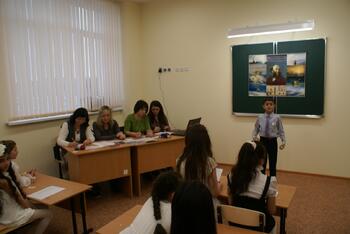 Ученики Армянской школы приняли участие в конкурсе Язык-душа народа 7