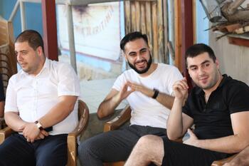 Молодежь КАМКа в "Армянском дворике"