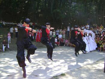 В монастыре Сурб Хач отметили праздник Вардавар 2009 DSC01412