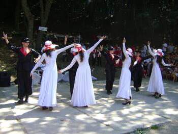 В монастыре Сурб Хач отметили праздник Вардавар 2009 DSC01417
