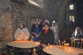 Праздник Святой Пасхи отметили жители Феодосии в храме Сурб Саркис DSC_0156