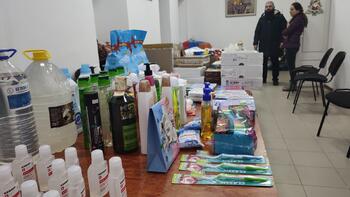 Сбор гуманитарной помощи "Крымскому дому для мамы"