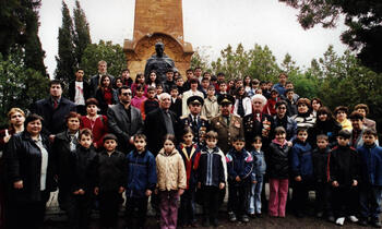 Воспитанники Армянской школы встретились с  ветеранами ВОВ