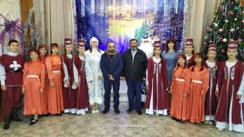 Новогодние сюрпризы от армянской общины Нижнегорского района