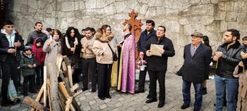 Армяне Крыма отметили праздник Терендез в храме Сурб Рипсиме IMG_20220213_165747