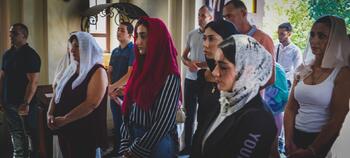 В Сурб Акоб отслужили заупокойный молебен по жертвам взрыва в Ереване DSC00170