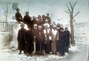 Фото. Феодосия, Карантин. 1907 г. Паломники.