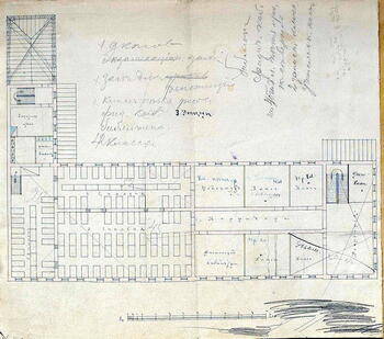 Проекты здания Халибовской школы Проекты здания Халибовской школы. 1894г 002