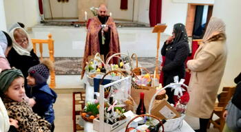 Евпаторийские армяне встретили светлый праздник Пасху