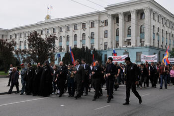 В Симферополе почтили память жертв Геноцида армян 24_04_14_8