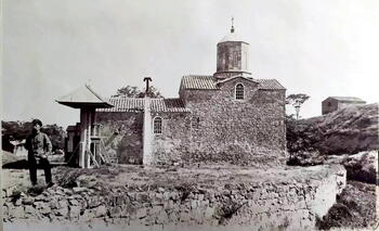 Фото. Феодосия. Айоц берд. Храм Иоанна Предтечи. 1907г.