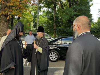 Встреча армянского духовенства с Главой Крымской митрополии 230830 Встреча представителей армянского духовенства с Главой Крымской митрополии 6