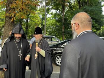 Встреча армянского духовенства с Главой Крымской митрополии 230830 Встреча представителей армянского духовенства с Главой Крымской митрополии 7