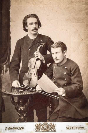 Спендиаровы Александр Спендиаров и Ованес Налбандян 1892 г