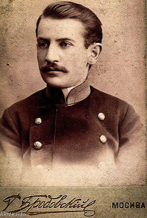 Спендиаровы Александр Спендиаров студент Московского университета 1892