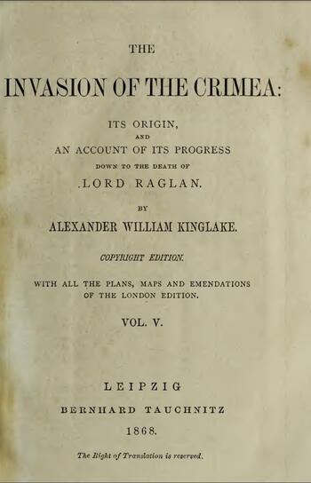 Вторжение в Крым. 1868г.