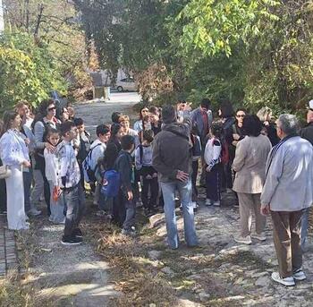Ученикам  Армянской школы провели экскурсию в восточном Крыму 231101 Ученикам Армянской школы провели экскурсию в восточном Крыму 11