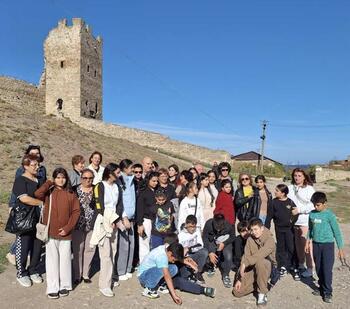 Ученикам  Армянской школы провели экскурсию в восточном Крыму 231101 Ученикам Армянской школы провели экскурсию в восточном Крыму 14