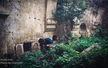 с.Тополевка. Руины храма Сурб Саркис. Фото И.Липунова Фото И.Липунова 90
