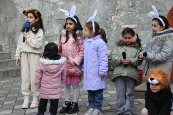Новый год в Воскресной армянской школе г.Ялта 231230 Новый год в воскресной школе г.Ялта 012