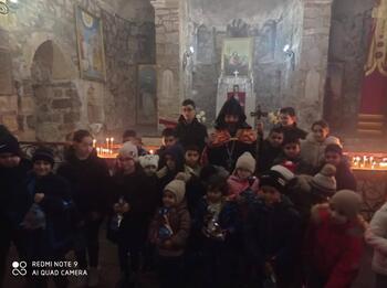 Армянская школа отметила Новый год в Феодосии 240104 Новый год отпраздновали в Феодосии, в Армянской школе им. Г.Айвазовского 4