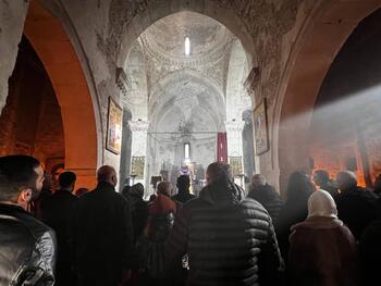 В монастыре Сурб Хач состоялось празднование Рождества 240106 В монастыре Сурб Хач (г.Старый Крым) состоялось празднование Рождества и Крещения Господня 6
