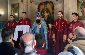 Праздник Рождества Христова и Крещения отметили в церкви Сурб Акоб