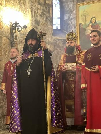 В Феодосии отметили  День святого Саркиса 240127 в Феодосии отметили национальный армянский праздник День святого Саркиса 08