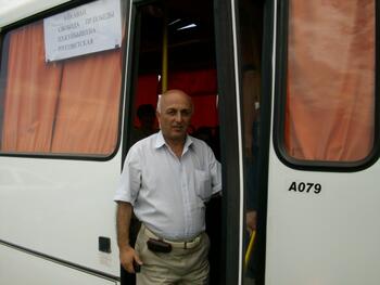 Открыто автобусного сообщения с поселком Айкаван IMGP1152