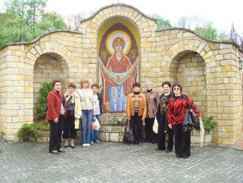 Паломничество Лиги "Майрик" по армянским храмам Украины DSC00131