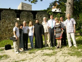 Праздник Вардавар 2010 армяне Крыма  отметили  в монастыре Сурб Хач IMGP1094