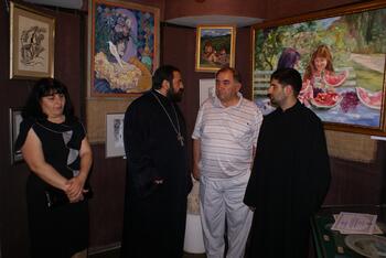 Художественная выставка крымских армянских художников  в Ялте DSC02223