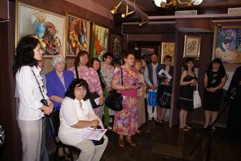 Художественная выставка крымских армянских художников  в Ялте DSC02253