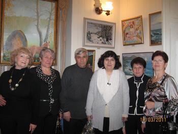Выставка крымских армянских художников состоялась в Алуште Дом Бекетова 014