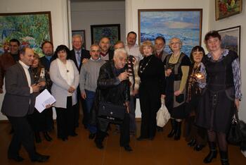 Выставка крымских армянских художников состоялась в Алуште DSC00478