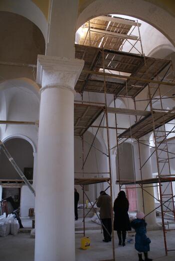 Реставрационные работы в храме Сурб Никогайос в Евпатории DSC09839